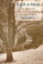Cover of: Earth in mind by David W. Orr