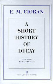 Cover of: A short history of decay