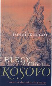 Cover of: Elegy for Kosovo