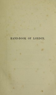 Cover of: Hand-book of London, past and present