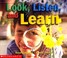 Cover of: Look, Listen, and Learn (Learning Center Emergent Readers)