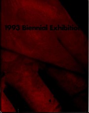 Cover of: 1993 biennial exhibition by Whitney Museum of American Art.