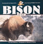Cover of: Bison for kids