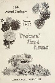 Cover of: 13th annual catalogue: season 1920