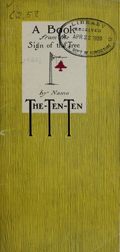 Cover of: A book from the sign of the tree by name The-ten-ten