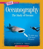 Cover of: Oceanography the study of oceans