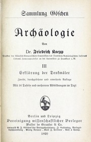 Cover of: Archäologie