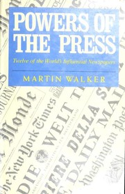 Cover of: Powers of the press: twelve of the world's influential newspapers