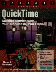 Cover of: QuickTime: making movies with your Macintosh