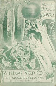Cover of: Annual catalog: 1920