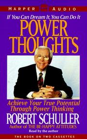 Cover of: Power Thoughts: Achieve Your True P