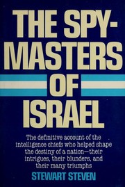 Cover of: The spymasters of Israel