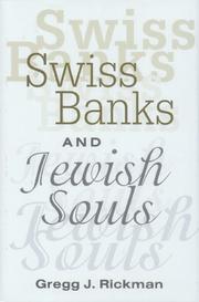 Cover of: Swiss Banks and Jewish Souls