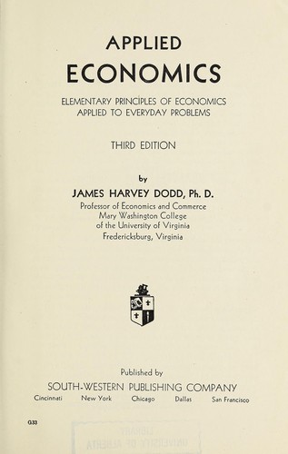 Applied economics