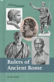 Cover of: Rulers of Ancient Rome by Don Nardo
