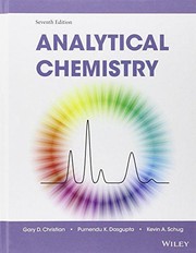 Cover of: Analytical chemistry. - 7. ed.