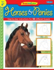 Cover of: Draw and Color: Horses & Ponies