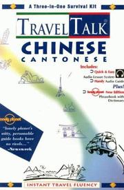 Cover of: Travel Talk Chinese Cantonese (TravelTalk)