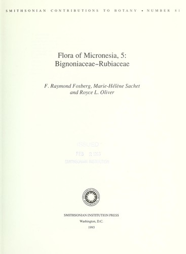 Flora of Micronesia.