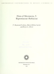 Cover of: Flora of Micronesia.