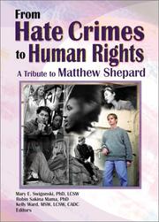 Cover of: From Hate Crimes to Human Rights by Matthew Shepard