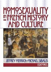 Cover of: Homosexuality in French History and Culture by 