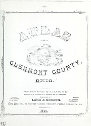 Cover of: Atlas of Clermont County, Ohio: from actual surveys