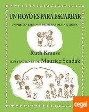 Cover of: Un hoyo es para escabar by 