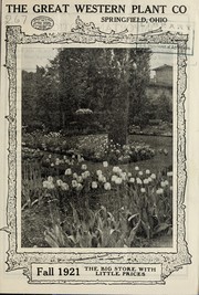 Cover of: Fall 1921 [catalog]