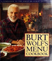 Cover of: Burt Wolf's menu cookbook