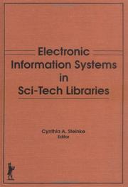 Cover of: Electronic information systems in sci-tech libraries