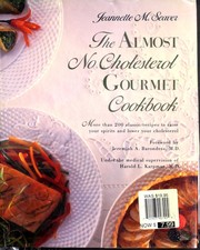 Cover of: The almost no cholesterol gourmet cookbook