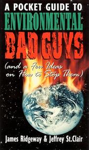 Cover of: A pocket guide to Environmental bad guys