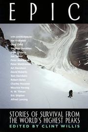 Cover of: Epic: Stories of Survival from the World's Highest Peaks (Adrenaline)