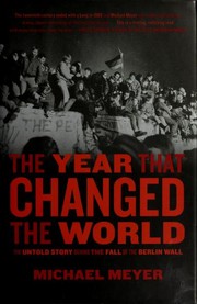 Cover of: The year that changed the world