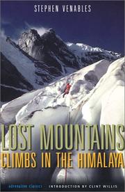 Cover of: Lost Mountains: Climbs in the Himalaya