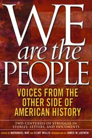 Cover of: We are the people: voices from the other side of American history