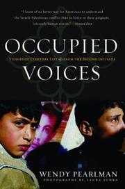 Cover of: Occupied Voices: Stories of Everyday Life from the Second Intifada (Nation Books)