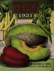 Cover of: Wood's seeds: 1921