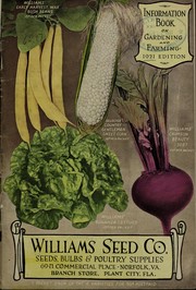 Cover of: Information book on gardening and farming