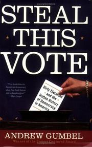 Cover of: Steal this Vote
