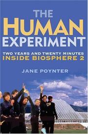 The Human Experiment by Jane Poynter