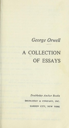 A collection of essays.
