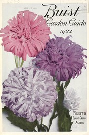 Cover of: Buist garden guide: 1922