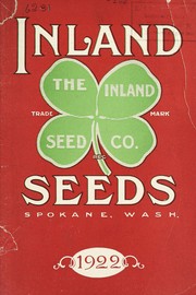 Cover of: Inland seeds: 1922
