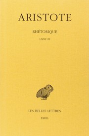 Cover of: Rhetorique