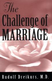 Cover of: The challenge of marriage
