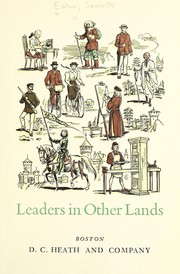 Cover of: Leaders in other lands.