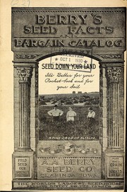 Cover of: Berry's seed facts and bargain catalog