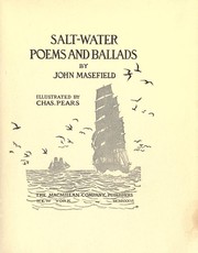 Salt water ballads and poems by John Masefield